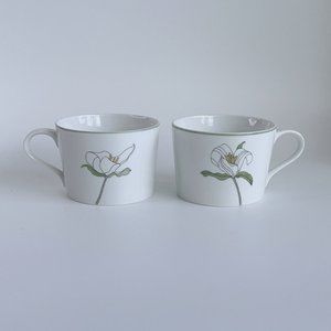 Vintage Block Spal Trillium Watercolors Cups Mary Lou Goertzen Portugal 1981 - 2
